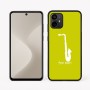 כיסוי בעיצוב אישי עם השם שלך לדגם - Motorola Moto G64 בעיצוב סקסופון