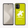 כיסוי בעיצוב אישי עם השם שלך לדגם - Motorola Moto G64 בעיצוב שחקן פולו - סוס