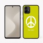 כיסוי בעיצוב אישי עם השם שלך לדגם - Motorola Moto G64 בעיצוב סמל השלום