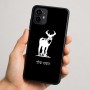 כיסוי בעיצוב אישי עם השם שלך לדגם - Motorola Moto G64 בעיצוב צבי