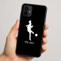 כיסוי בעיצוב אישי עם השם שלך לדגם - Motorola Moto G64 בעיצוב שחקנית כדורגל - אישה