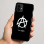 כיסוי בעיצוב אישי עם השם שלך לדגם - Motorola Moto G64 בעיצוב אנרכיה