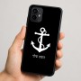 כיסוי בעיצוב אישי עם השם שלך לדגם - Motorola Moto G64 בעיצוב לעגן