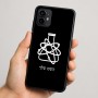 כיסוי בעיצוב אישי עם השם שלך לדגם - Motorola Moto G64 בעיצוב מעבדה