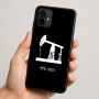 כיסוי בעיצוב אישי עם השם שלך לדגם - Motorola Moto G64 בעיצוב באר נפט