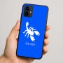 כיסוי בעיצוב אישי עם השם שלך לדגם - Motorola Moto G64 בעיצוב עקרב