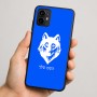 כיסוי בעיצוב אישי עם השם שלך לדגם - Motorola Moto G64 בעיצוב זאב
