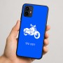 כיסוי בעיצוב אישי עם השם שלך לדגם - Motorola Moto G64 בעיצוב הארלי-דיווידסון