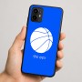 כיסוי בעיצוב אישי עם השם שלך לדגם - Motorola Moto G64 בעיצוב כדורסל