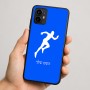 כיסוי בעיצוב אישי עם השם שלך לדגם - Motorola Moto G64 בעיצוב רץ