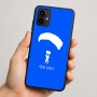 כיסוי בעיצוב אישי עם השם שלך לדגם - Motorola Moto G64 בעיצוב צניחה חופשית