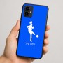 כיסוי בעיצוב אישי עם השם שלך לדגם - Motorola Moto G64 בעיצוב שחקנית כדורגל - אישה