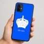 כיסוי בעיצוב אישי עם השם שלך לדגם - Motorola Moto G64 בעיצוב כתר מלכותי