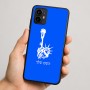 כיסוי בעיצוב אישי עם השם שלך לדגם - Motorola Moto G64 בעיצוב פסל החירות