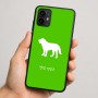 כיסוי בעיצוב אישי עם השם שלך לדגם - Motorola Moto G64 בעיצוב כלב