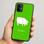 כיסוי בעיצוב אישי עם השם שלך לדגם - Motorola Moto G64 בעיצוב חזיר