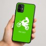 כיסוי בעיצוב אישי עם השם שלך לדגם - Motorola Moto G64 בעיצוב מוטוקרוס
