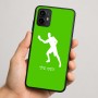 כיסוי בעיצוב אישי עם השם שלך לדגם - Motorola Moto G64 בעיצוב שחקן פינג פונג