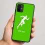 כיסוי בעיצוב אישי עם השם שלך לדגם - Motorola Moto G64 בעיצוב רץ