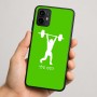 כיסוי בעיצוב אישי עם השם שלך לדגם - Motorola Moto G64 בעיצוב הרמת משקולות