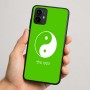 כיסוי בעיצוב אישי עם השם שלך לדגם - Motorola Moto G64 בעיצוב סמל יינג יאנג
