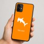 כיסוי בעיצוב אישי עם השם שלך לדגם - Motorola Moto G64 בעיצוב כריש ראש פטיש