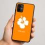 כיסוי בעיצוב אישי עם השם שלך לדגם - Motorola Moto G64 בעיצוב פרח היביסקוס