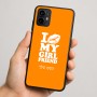 כיסוי בעיצוב אישי עם השם שלך לדגם - Motorola Moto G64 בעיצוב לנשק את החברה שלי