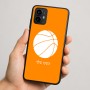 כיסוי בעיצוב אישי עם השם שלך לדגם - Motorola Moto G64 בעיצוב כדורסל