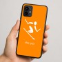 כיסוי בעיצוב אישי עם השם שלך לדגם - Motorola Moto G64 בעיצוב סקי אולימפי