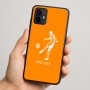 כיסוי בעיצוב אישי עם השם שלך לדגם - Motorola Moto G64 בעיצוב שחקן כדורגל