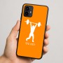 כיסוי בעיצוב אישי עם השם שלך לדגם - Motorola Moto G64 בעיצוב הרמת משקולות