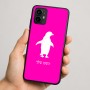 כיסוי בעיצוב אישי עם השם שלך לדגם - Motorola Moto G64 בעיצוב פינגווין