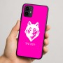 כיסוי בעיצוב אישי עם השם שלך לדגם - Motorola Moto G64 בעיצוב זאב
