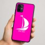 כיסוי בעיצוב אישי עם השם שלך לדגם - Motorola Moto G64 בעיצוב סירה