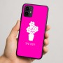 כיסוי בעיצוב אישי עם השם שלך לדגם - Motorola Moto G64 בעיצוב פרח