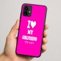 כיסוי בעיצוב אישי עם השם שלך לדגם - Motorola Moto G64 בעיצוב אוהב את החברה שלי
