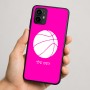 כיסוי בעיצוב אישי עם השם שלך לדגם - Motorola Moto G64 בעיצוב כדורסל