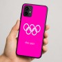 כיסוי בעיצוב אישי עם השם שלך לדגם - Motorola Moto G64 בעיצוב אולימפי