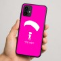 כיסוי בעיצוב אישי עם השם שלך לדגם - Motorola Moto G64 בעיצוב צניחה חופשית