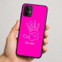 כיסוי בעיצוב אישי עם השם שלך לדגם - Motorola Moto G64 בעיצוב יד