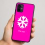 כיסוי בעיצוב אישי עם השם שלך לדגם - Motorola Moto G64 בעיצוב שלג