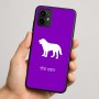 כיסוי בעיצוב אישי עם השם שלך לדגם - Motorola Moto G64 בעיצוב כלב