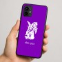 כיסוי בעיצוב אישי עם השם שלך לדגם - Motorola Moto G64 בעיצוב ארנב מחזיק גזר