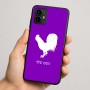 כיסוי בעיצוב אישי עם השם שלך לדגם - Motorola Moto G64 בעיצוב תרנגול