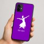 כיסוי בעיצוב אישי עם השם שלך לדגם - Motorola Moto G64 בעיצוב בלרינה