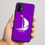 כיסוי בעיצוב אישי עם השם שלך לדגם - Motorola Moto G64 בעיצוב סירה