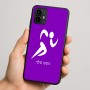 כיסוי בעיצוב אישי עם השם שלך לדגם - Motorola Moto G64 בעיצוב רצים אולימפיים