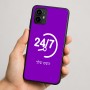 כיסוי בעיצוב אישי עם השם שלך לדגם - Motorola Moto G64 בעיצוב 24 ביולי