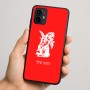 כיסוי בעיצוב אישי עם השם שלך לדגם - Motorola Moto G64 בעיצוב ארנב מחזיק גזר